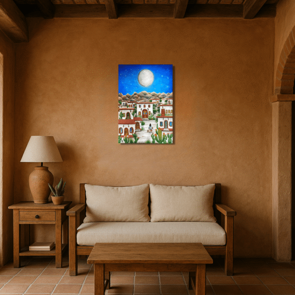 Pueblo de noche - Image 2