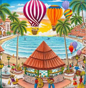 El pueblo de fiesta - Alber