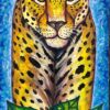 Jaguar entre hojas