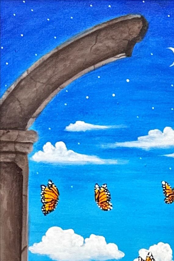 Arco con mariposas - Imagen 2