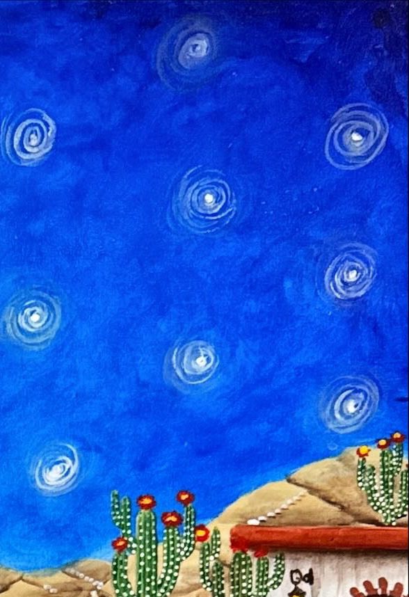 Noche estrellada en el pueblo - Imagen 4