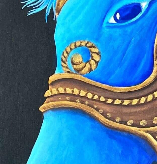 Caballo azul - Imagen 5