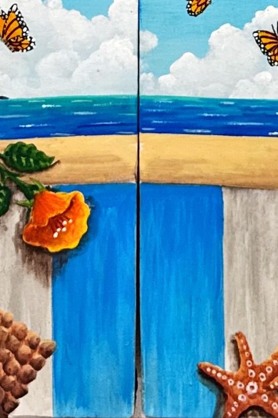 Arco con mariposas - Imagen 9